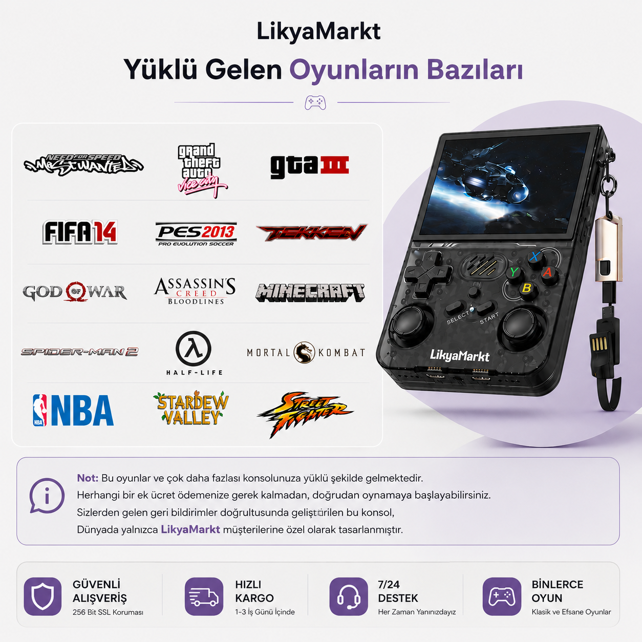 Likya Retro X | El Oyun Konsolu
