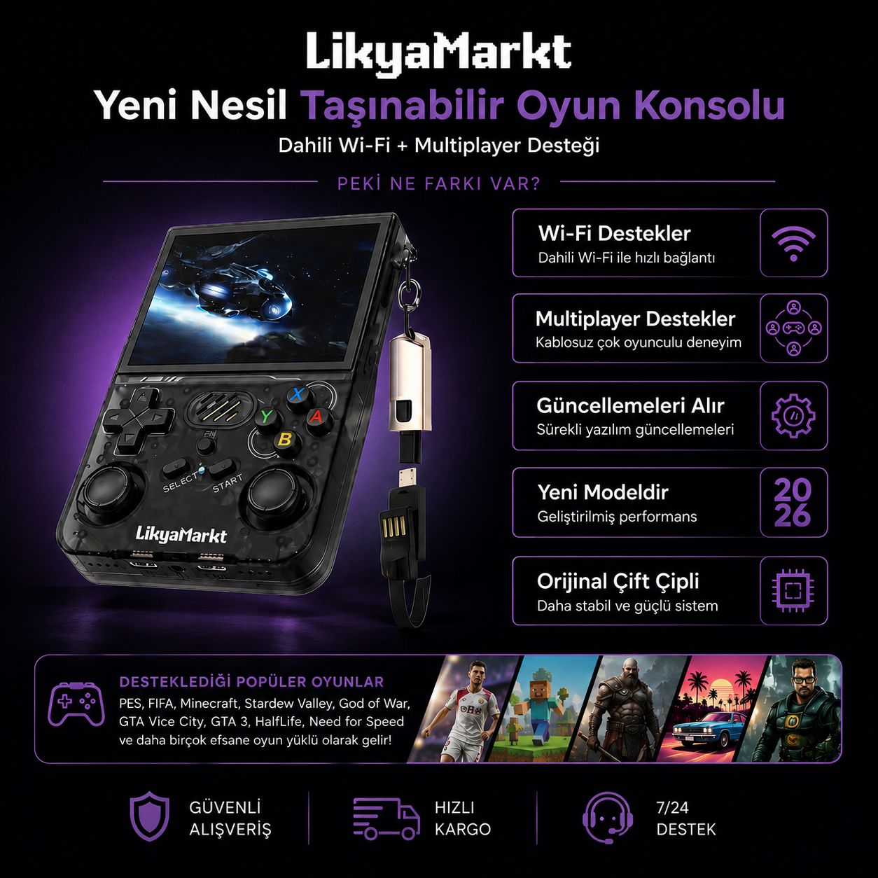 Likya Retro X | El Oyun Konsolu