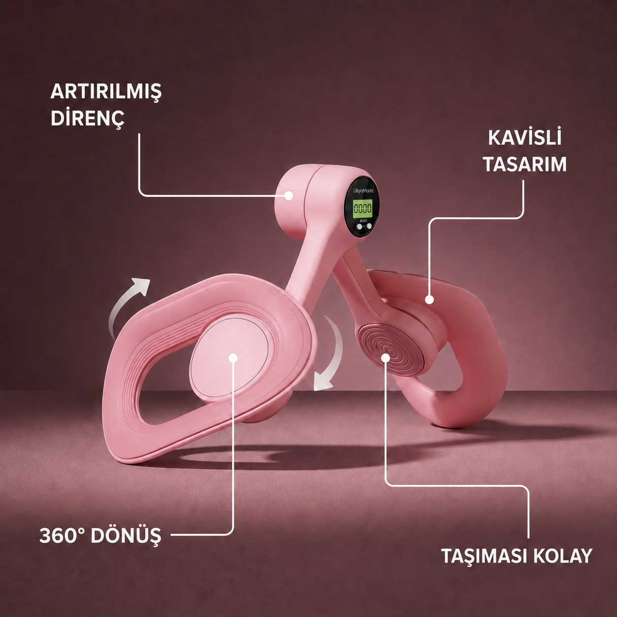 Likya-Fit | Kasık ve Pelvis Egzersiz Aleti
