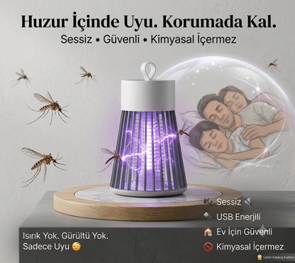 LikyaMarkt™ | Kablosuz Masaüstü Sinek ve Böcek Öldürücü