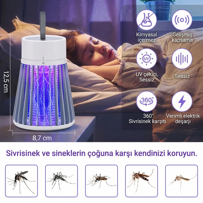 LikyaMarkt™ | Kablosuz Masaüstü Sinek ve Böcek Öldürücü