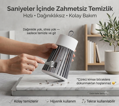 LikyaMarkt™ | Kablosuz Masaüstü Sinek ve Böcek Öldürücü