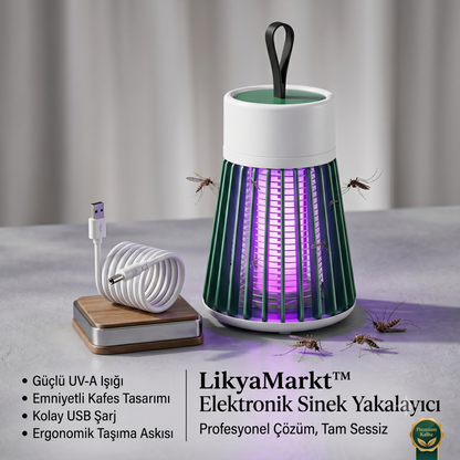 LikyaMarkt™ | Kablosuz Masaüstü Sinek ve Böcek Öldürücü