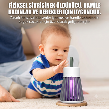 LikyaMarkt™ | Kablosuz Masaüstü Sinek ve Böcek Öldürücü
